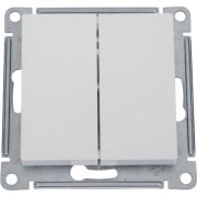 Выключатель 2-кл. СП AtlasDesign 10А IP20 (сх. 5) 10AX механизм жемчуж. SE ATN000451
