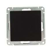 Выключатель 1-кл. СП AtlasDesign 10А IP20 (сх. 1) 10AX с самовозвратом механизм карбон SE ATN001015