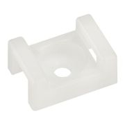Площадка для крепления стяжки 22х16мм (ПС-2) бел. (уп.10шт) Rexant 07-2102-10