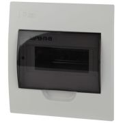 Бокс встраиваемый ЩРВ-П-8 8мод. IP41 пластик SIMPLE NO-box_simple-plastic_8_flush BOXF08 Эра Б0041511