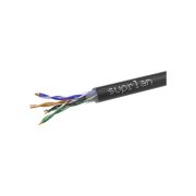 Кабель витая пара U/UTP кат.5E 4х2х0.51 24AWG solid Cu PE Out. Premium (м) SUPRLAN 01-0311-2