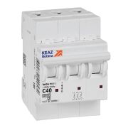 Выключатель автоматический модульный 3п C 40А OptiDin BM63-3C40-4.5-УХЛ3 КЭАЗ 326816