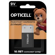 Элемент питания алкалиновый «крона» 6LR61 9В (блист. 1шт) Basic Opticell 5051003/6051003