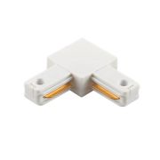 Коннектор L-образный PTR P CL-WH пластик бел. JazzWay 5052093