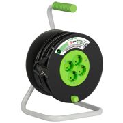 Удлинитель на пластик. катушке 4х30м с заземл. 16А IP20 GREEN LINE KAT-3x1.5-30m ПВС 3х1.5 Эра Б0065110