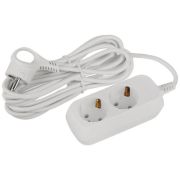 Удлинитель 2х5м с заземл. 10А IP20 GREEN LINE UDL-10-250-E ПВС 3х0.75 Эра Б0065074