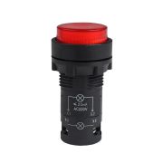 Кнопка с подсветкой OptiSignal Compact D22 С7-PL-M410 красн. 1НО 230В AC XB7NW34M1 КЭАЗ 362101