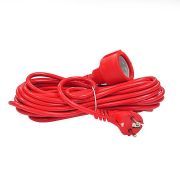 Удлинитель-шнур 1х10м с заземл. 16А IP20 3.5кВт ПВС 3х1.5 DOMTOK 2496
