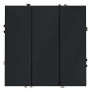 Выключатель 3-кл. СП S70 10А механизм графит Voltum VLS030107