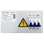 Ящик с понижающим трансформатором ЯТП 0.25 230/24 (3 авт. выкл.) IP31 TOKOV ELECTRIC TKE-TT13-24-250
