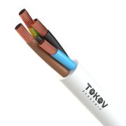 Провод TOKOV ELECTRIC ПВС 4х1(3х1+1х1) 380В Б (м) 1945496