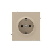 Розетка силовая KANT 2P+E без шторки ванильн. марципан DKC 7015033