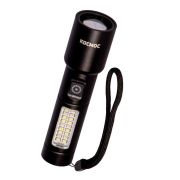 Фонарь ручной аккум. 10Вт LaserLED/широк.cвет/Li-ion 1200мА.ч алюм. КОСМОС KOC134Lit