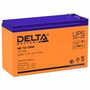 Аккумулятор UPS 12В 9А.ч HR 12-34 W Delta 4614010630004