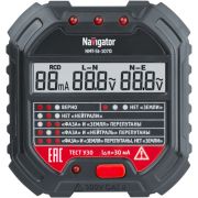 Тестер 95 797 NMT-St-107D для розеток и УЗО с вольтметром Navigator 95797