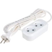 Удлинитель 2х3м без заземл. 6А IP20 У6-011М ПВС 2х0.75 UNIVersal 011М-03