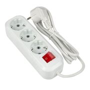 Удлинитель 4х3м с заземл. 16А IP20 Эксперт 3.0кВт ПВС 3х1 PROxima EKF UBA16-310-4-03