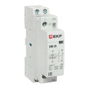 Контактор модульный КМ 25А NО+NC (1 мод.) EKF km-1-25-11
