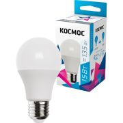 Лампа светодиодная A60 15Вт 4500К E27 220В КОСМОС LkecLED15wA60E2745